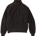 Polbot Herren Bomberjacke UK 40 Large Schwarz Polyester