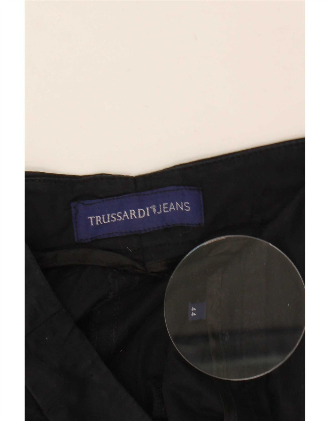 Trussardi Damen-Kurzhose IT 44 Medium W28 L25 Schwarz