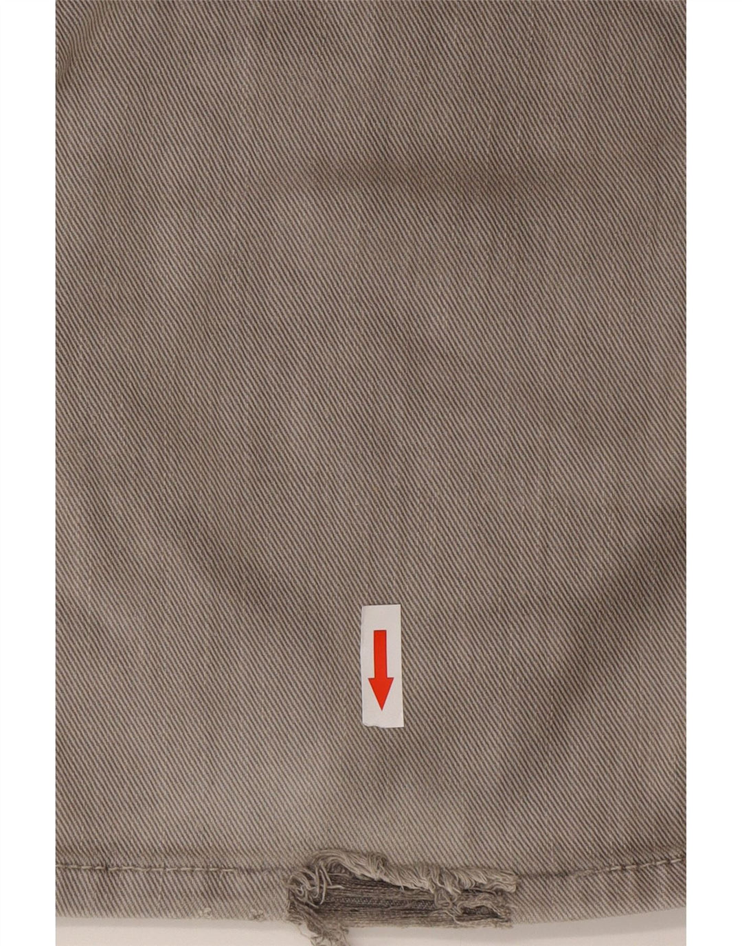 Armani Herren Straight Jeans W36 L35 Graue Baumwolle