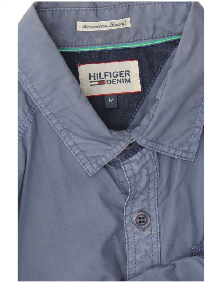 Tommy Hilfiger Herrenhemd Mittelblau