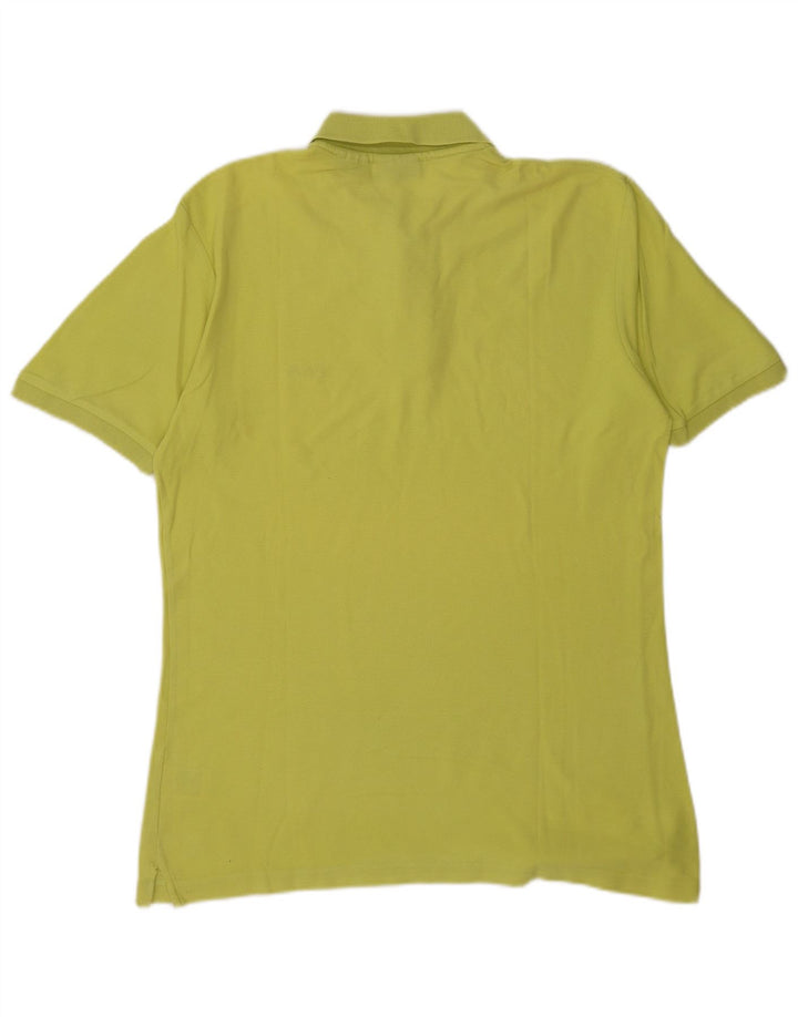 Fila Herren-Poloshirt aus mittelgrüner Baumwolle