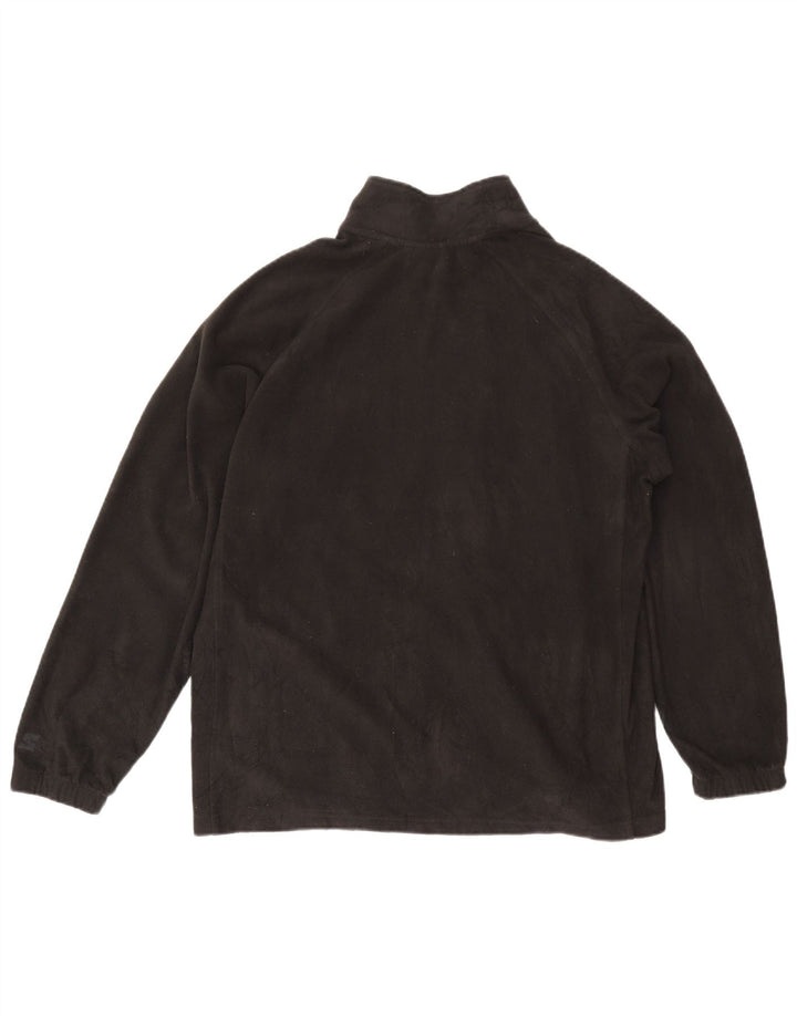 Starter Herren Fleecejacke UK 40 Large Schwarz Polyester