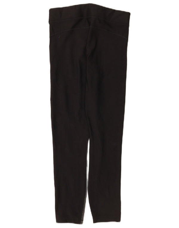 Under Armour Damen Leggings UK 10 Small Schwarz Geometrisch Polyester