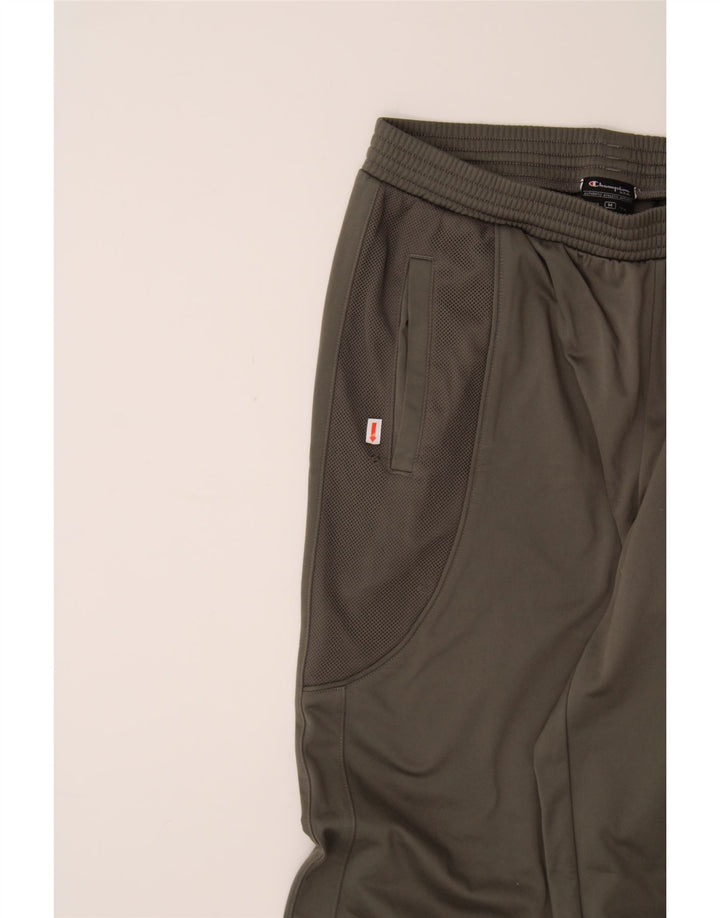 CHAMPION Mens Tracksuit Trousers Medium Grey Polyester Vintage Champion and Second-Hand Champion from Messina Hembry 