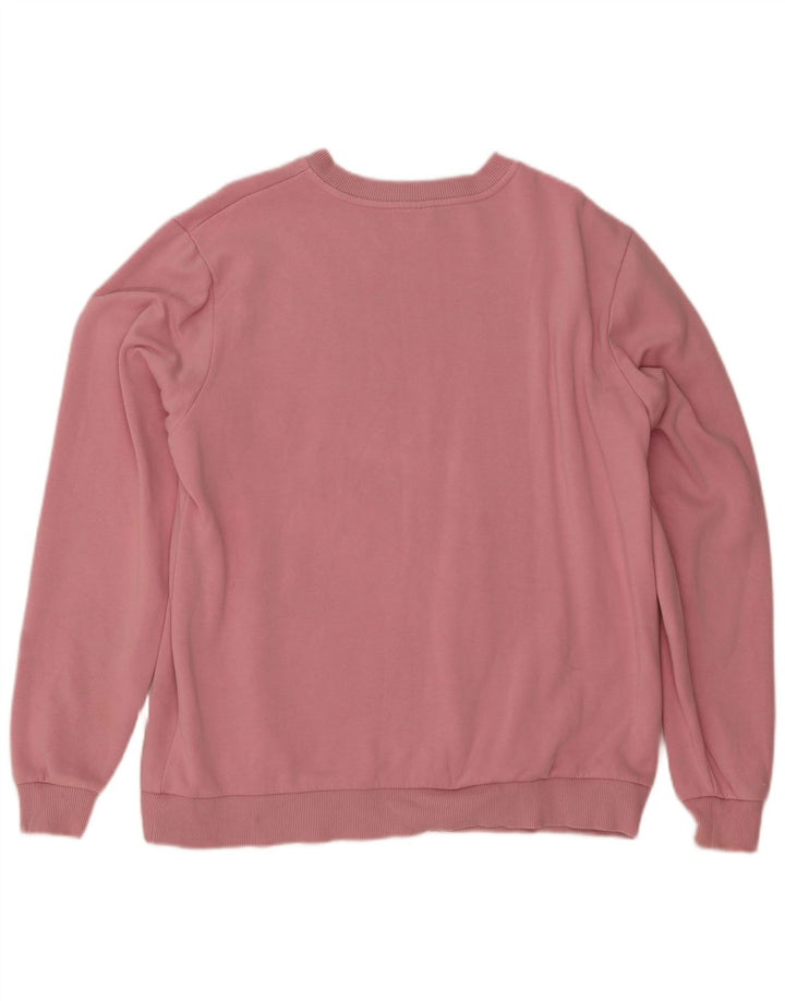 New Balance Herren Grafik-Sweatshirt-Pullover Mittelrosa