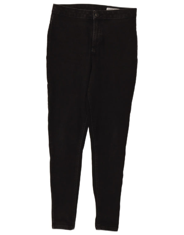 Marks & Spencer Damen Regular Skinny Jeans UK 12 Medium W28 L27 Schwarz