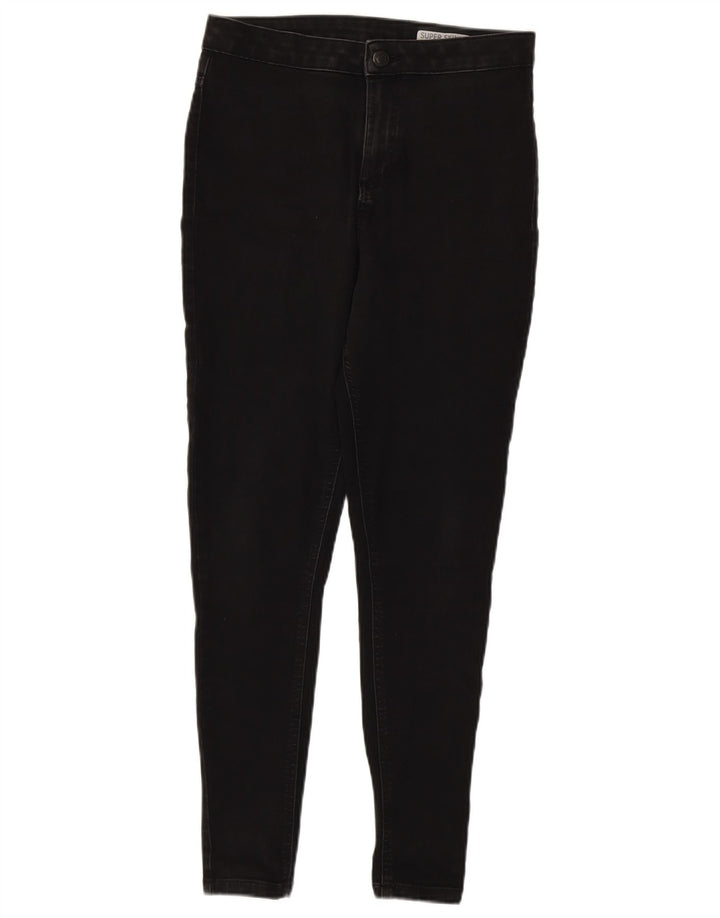 Marks & Spencer Damen Regular Skinny Jeans UK 12 Medium W28 L27 Schwarz
