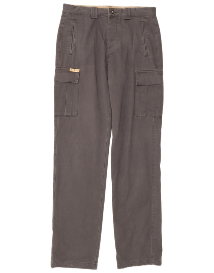Rifle Gerade Herren-Cargohose W32 L34 Graue Baumwolle