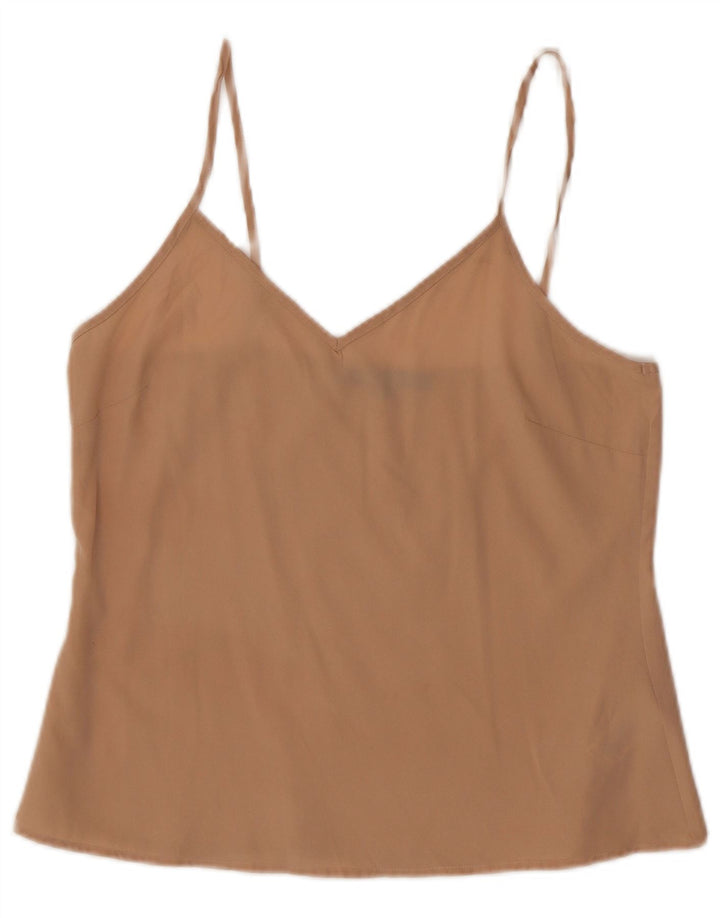 French Connection Damen-Cami-Top, UK-Größe 12, Mittelrosa, Polyester