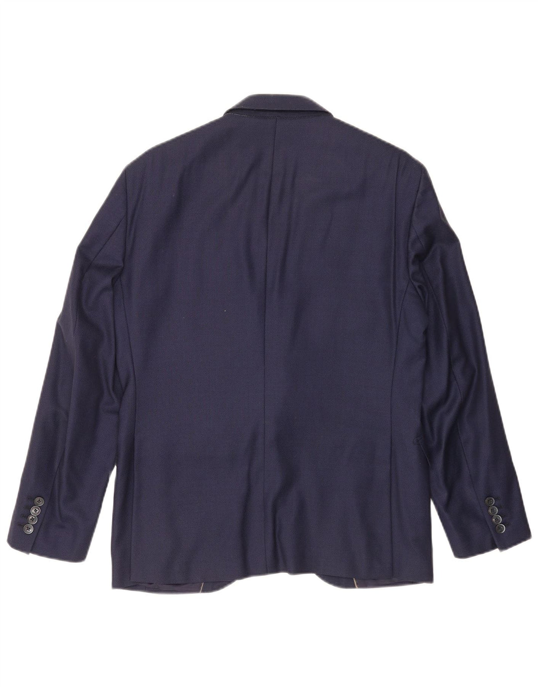 Hackett Herren-Blazer mit 2 Knöpfen, UK 40, große marineblaue Wolle