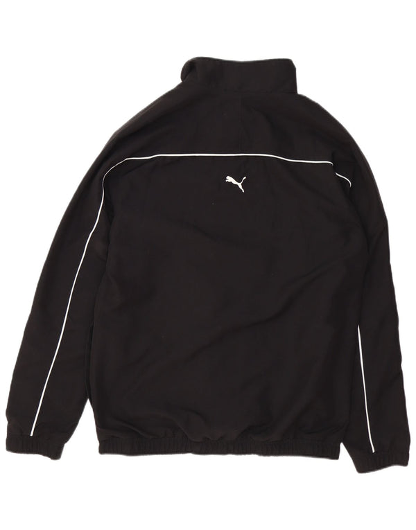 PUMA Herren Graphic Trainingsanzug Top Jacke Small Schwarz