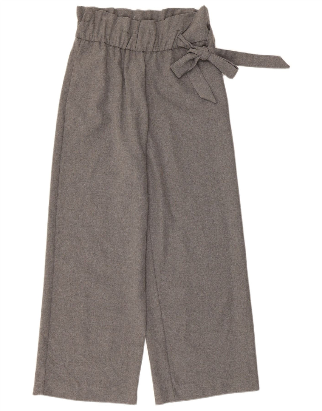 Zara Damen-Hose, kurz, Größe S, W26, L24, Grau, Polyester