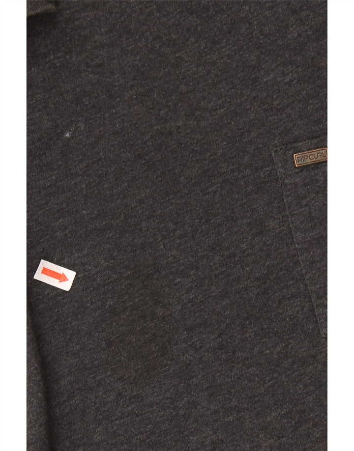 RIP CURL Herren-T-Shirt mit Standard-Passform, groß, graue Baumwolle