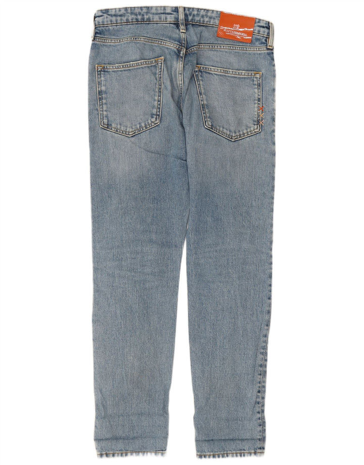 Scotch & Soda Herren Slim Jeans W30 L30 Blaue Baumwolle