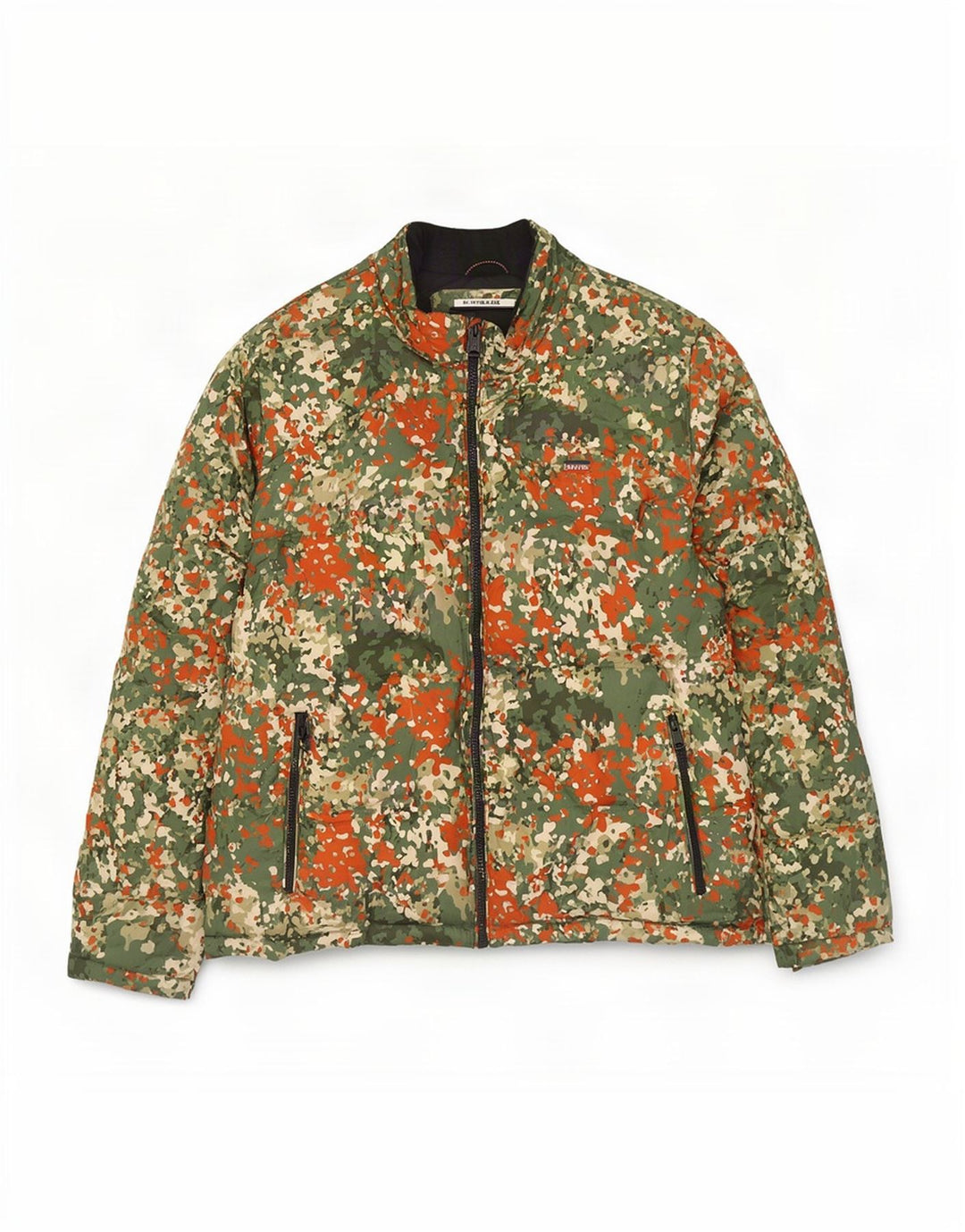 Levi's wattierte Herrenjacke UK 44 2XL Mehrfarbiges Camouflage-Polyester