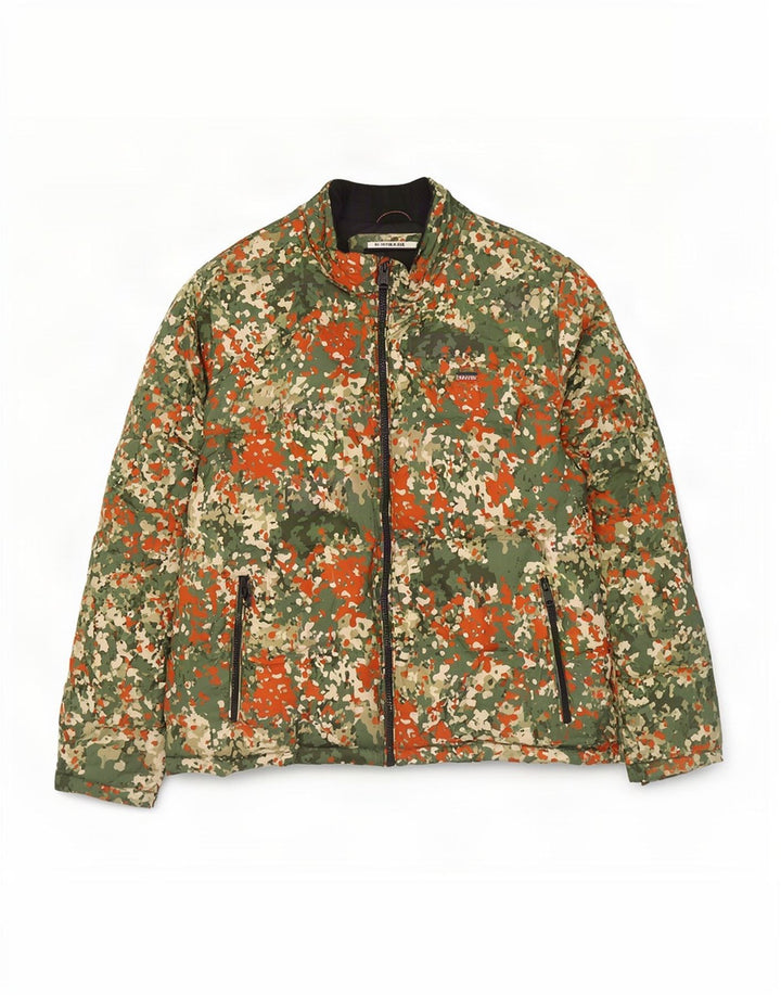 Levi's wattierte Herrenjacke UK 44 2XL Mehrfarbiges Camouflage-Polyester