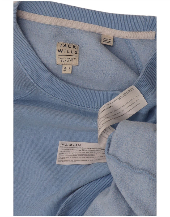 Jack Wills Damen-Sweatshirt in Übergröße, Größe 36, Blau, Baumwolle
