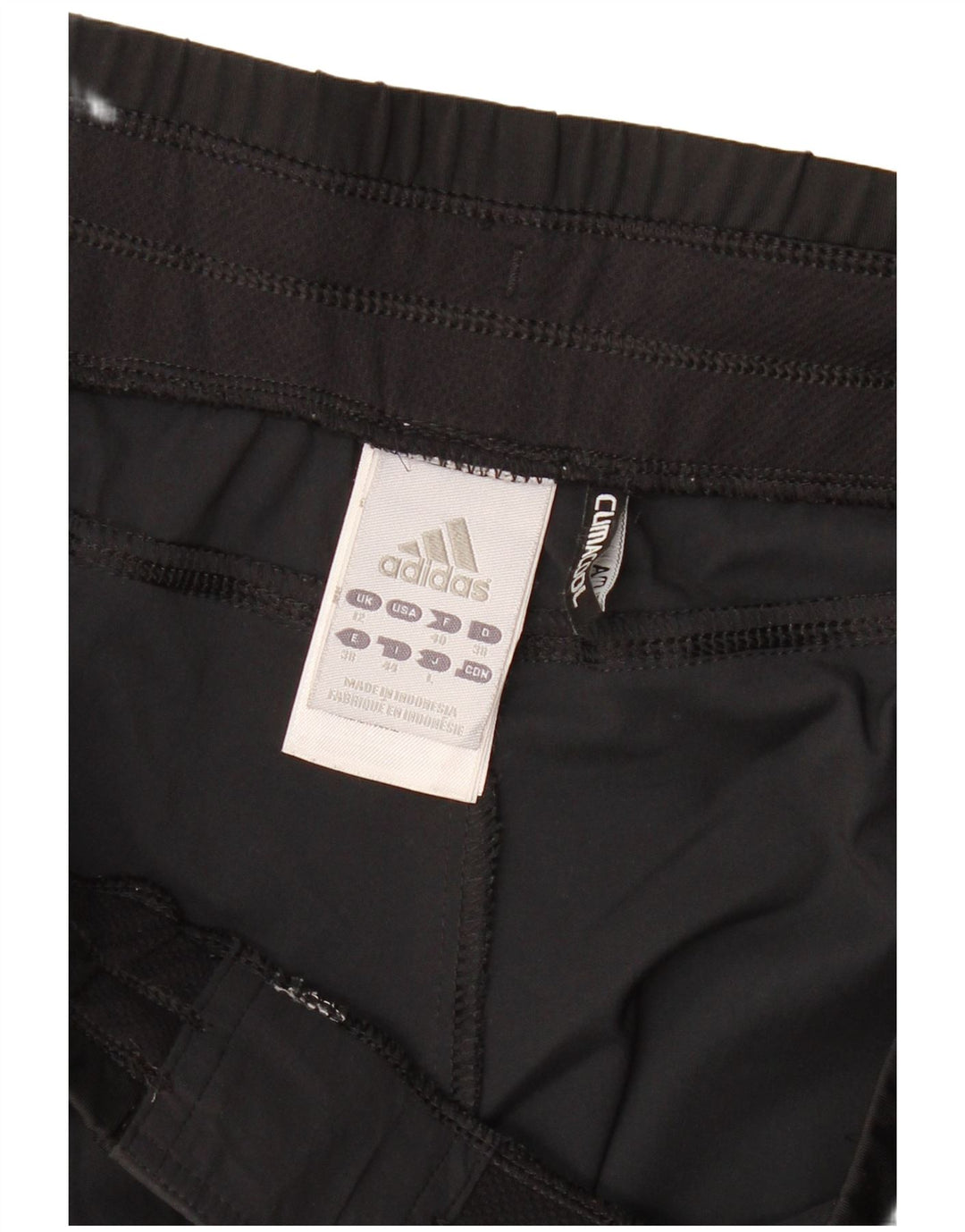 ADIDAS Damen Climacool Capri Trainingshose UK 12 Medium Schwarz