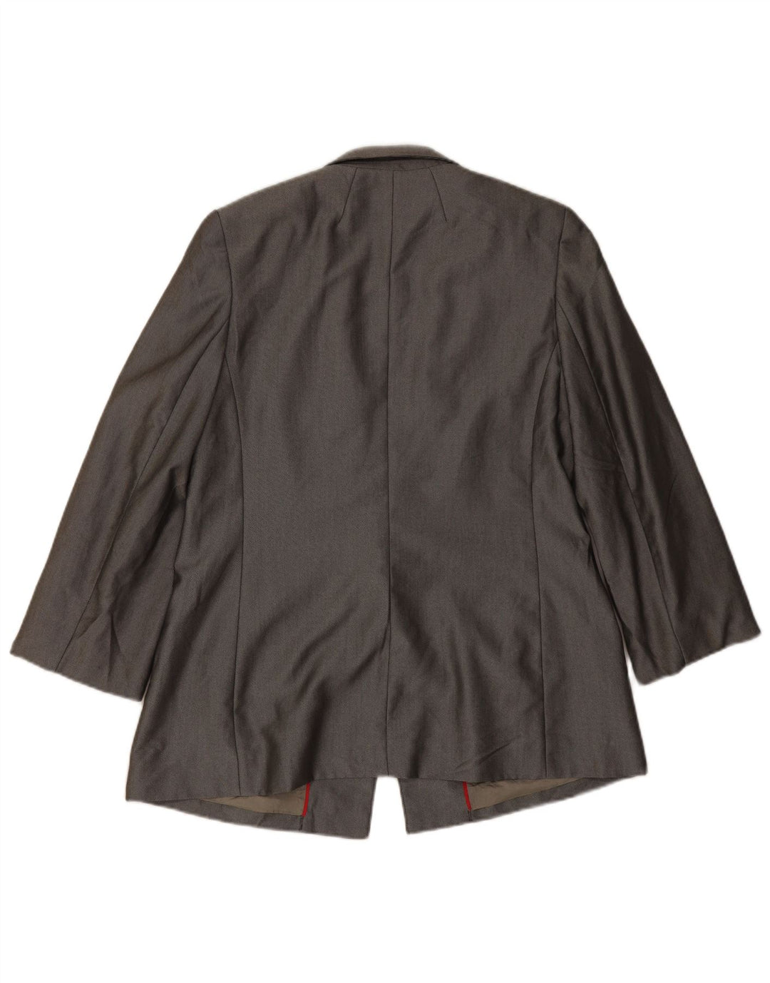 Oasis Damen-Blazerjacke mit 3/4-Ärmeln und 1 Knopf, Gr. 16, Größe L, Grau, Polyester