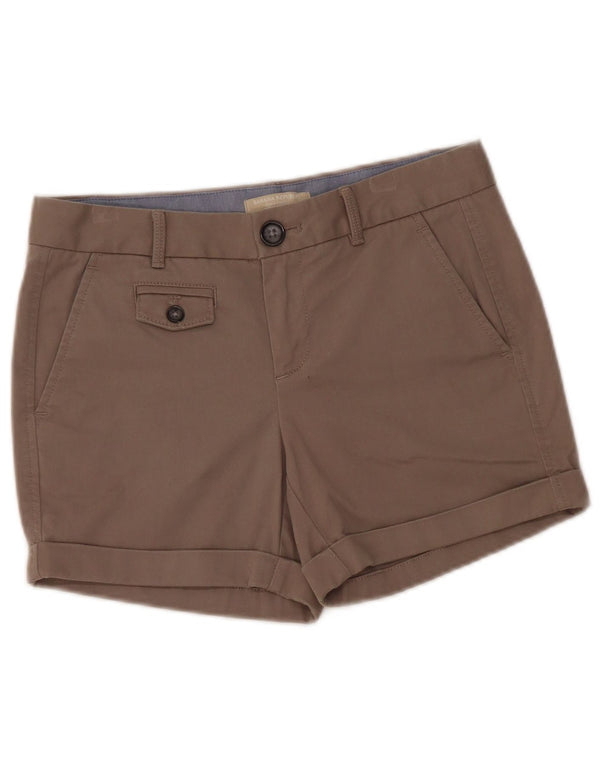 BANANA REPUBLIC Damen Chinoshorts US 0 XS W28 Graue Baumwolle