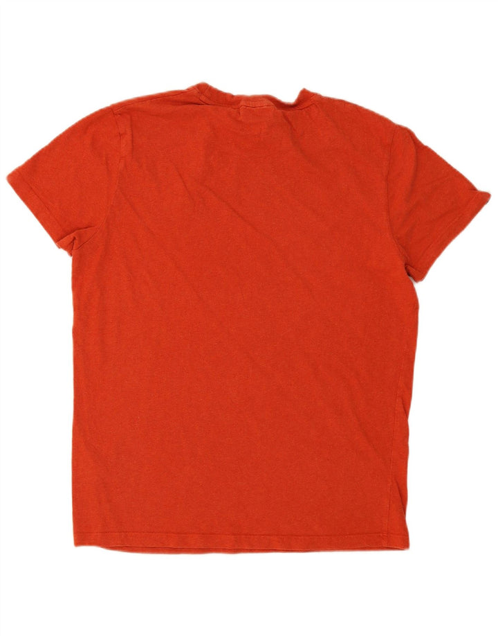 Superdry Herren T-Shirt Top Large Rot Baumwolle