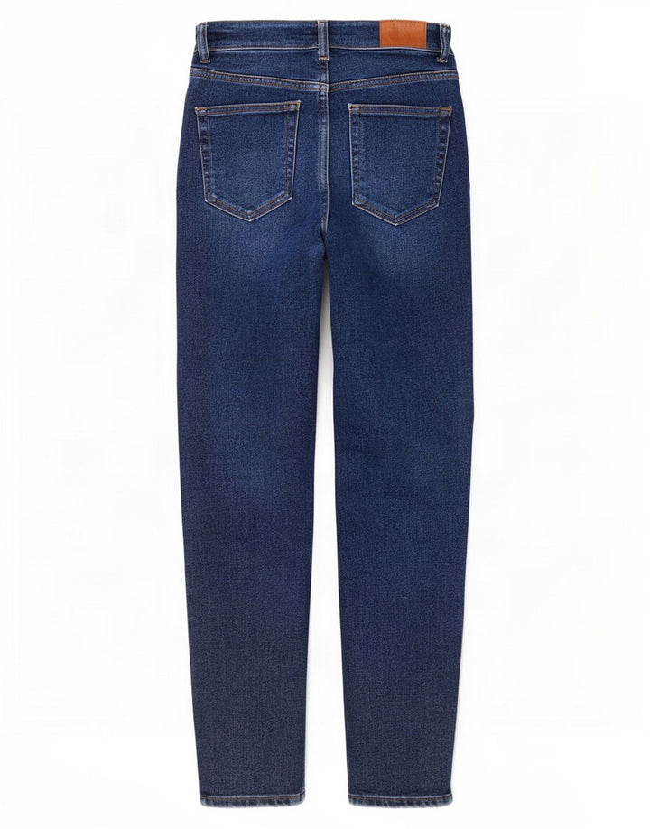Zara Damen Slim Jeans Medium W28 L27 Blaue Baumwolle