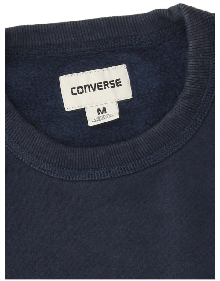 Converse Herren Chuck Taylor Sweatshirt Pullover Medium Marineblau Baumwolle