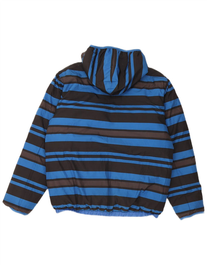 The North Face Wendbare wattierte Jacke mit Kapuze für Jungen, 12–13 Jahre, Größe L, Blau