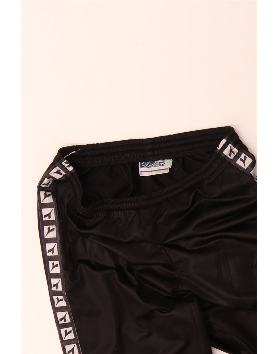 DIADORA Damen-Trainingsanzug, übergroß, mit Grafik, UK 10, Größe S, Schwarz