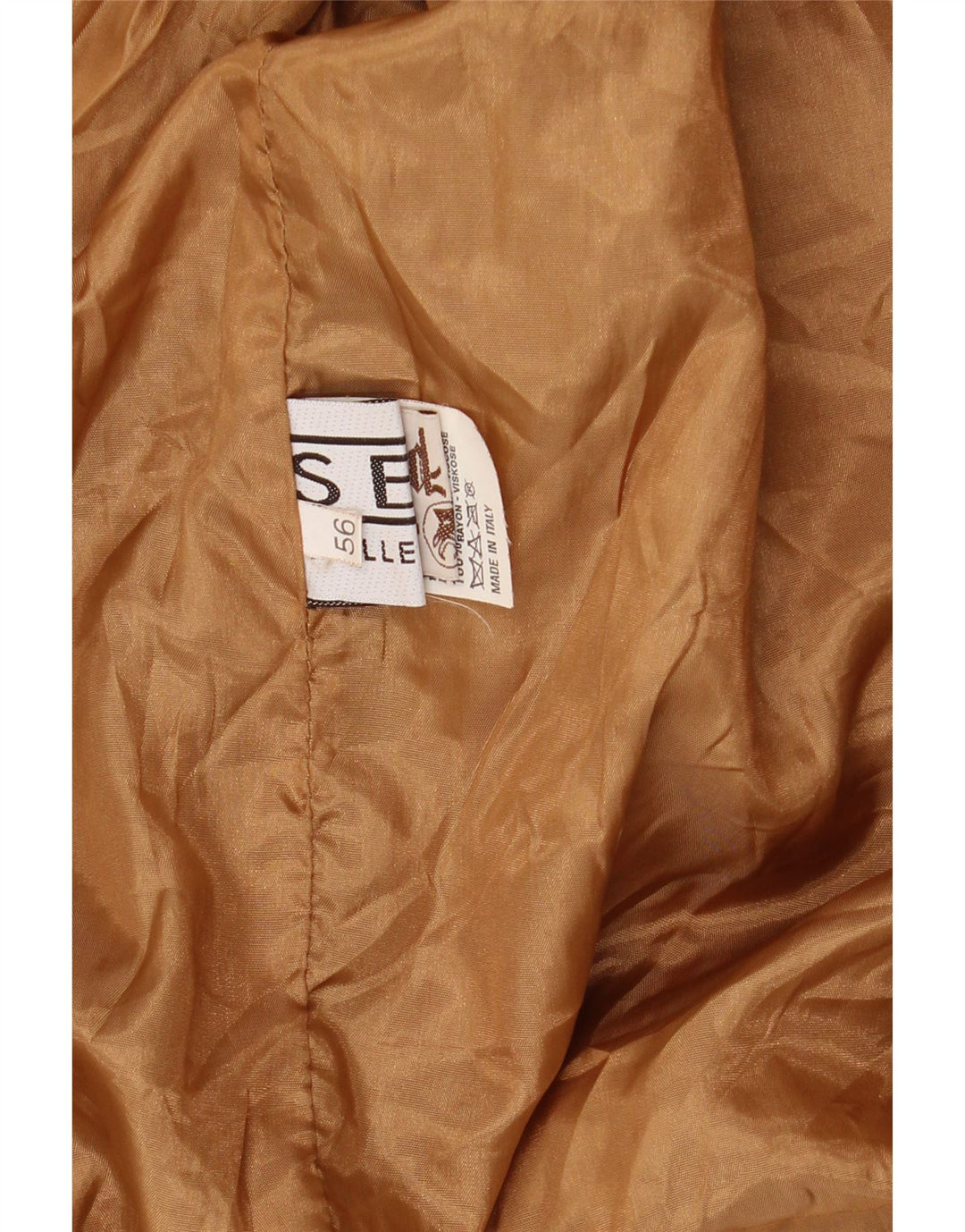 Vintage Herren Leder-Wildlederjacke IT 56 3XL Braunes Leder