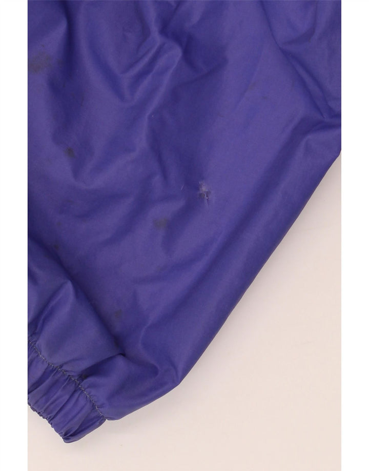 K-WAY Herren-Windbreaker-Jacke, UK 38, Mittelviolett, Colourblock-Polyamid