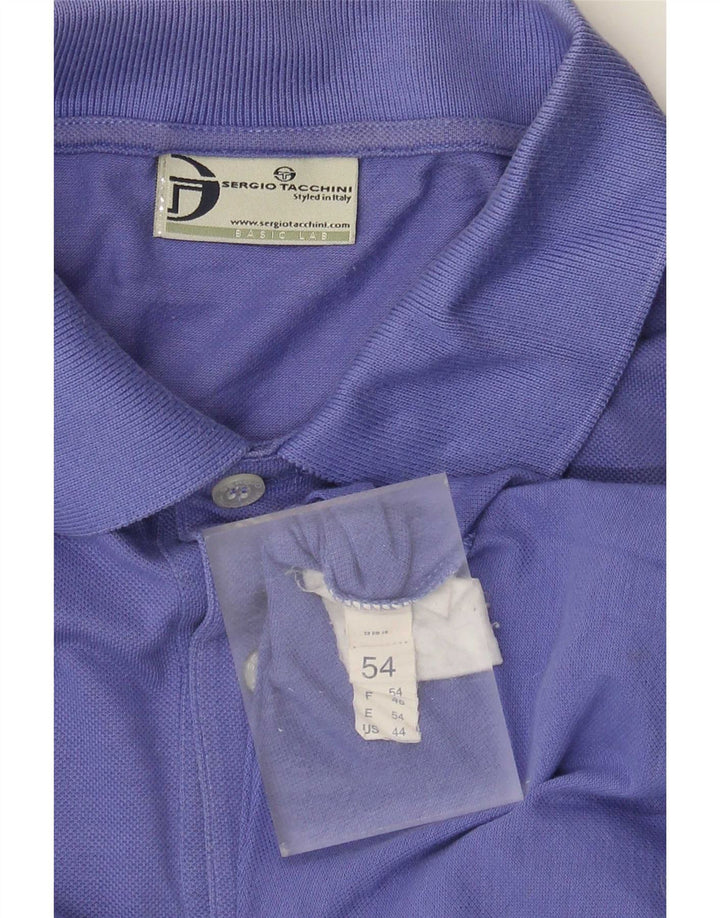 Sergio Tacchini Herren Poloshirt IT 54 XL Lila