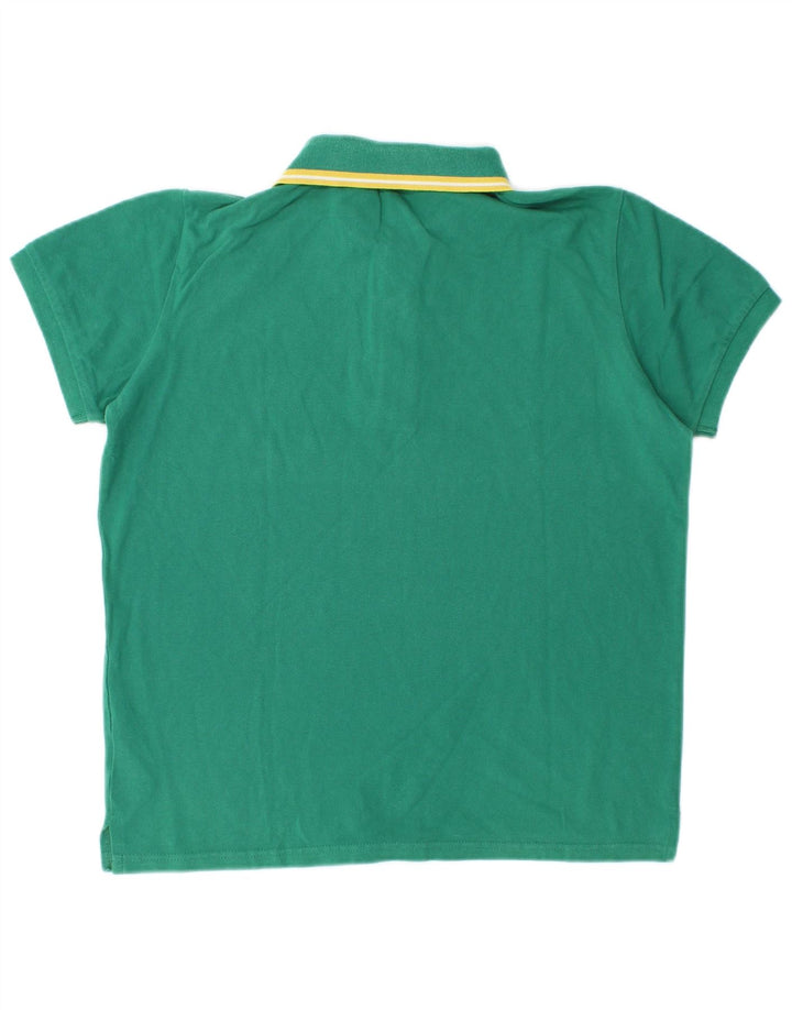 Kappa Herren-Poloshirt aus mittelgrüner Baumwolle