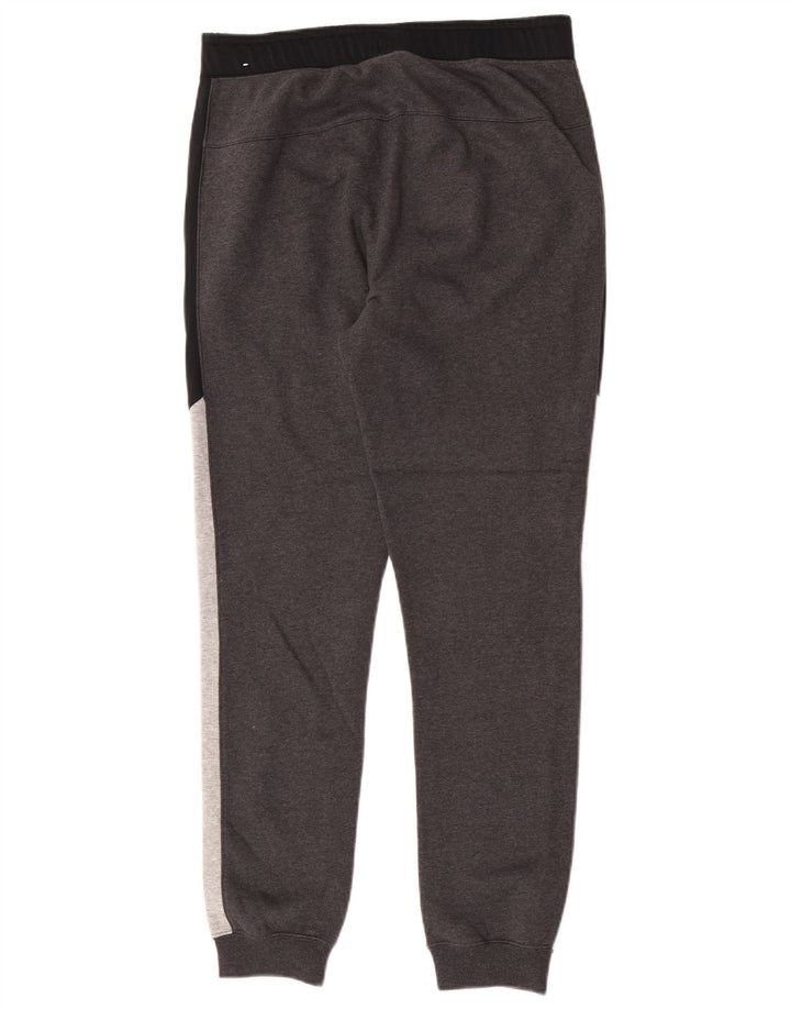 Nike Herren-Trainingshose, Jogginghose, Größe S, Grau, Colourblock-Baumwolle