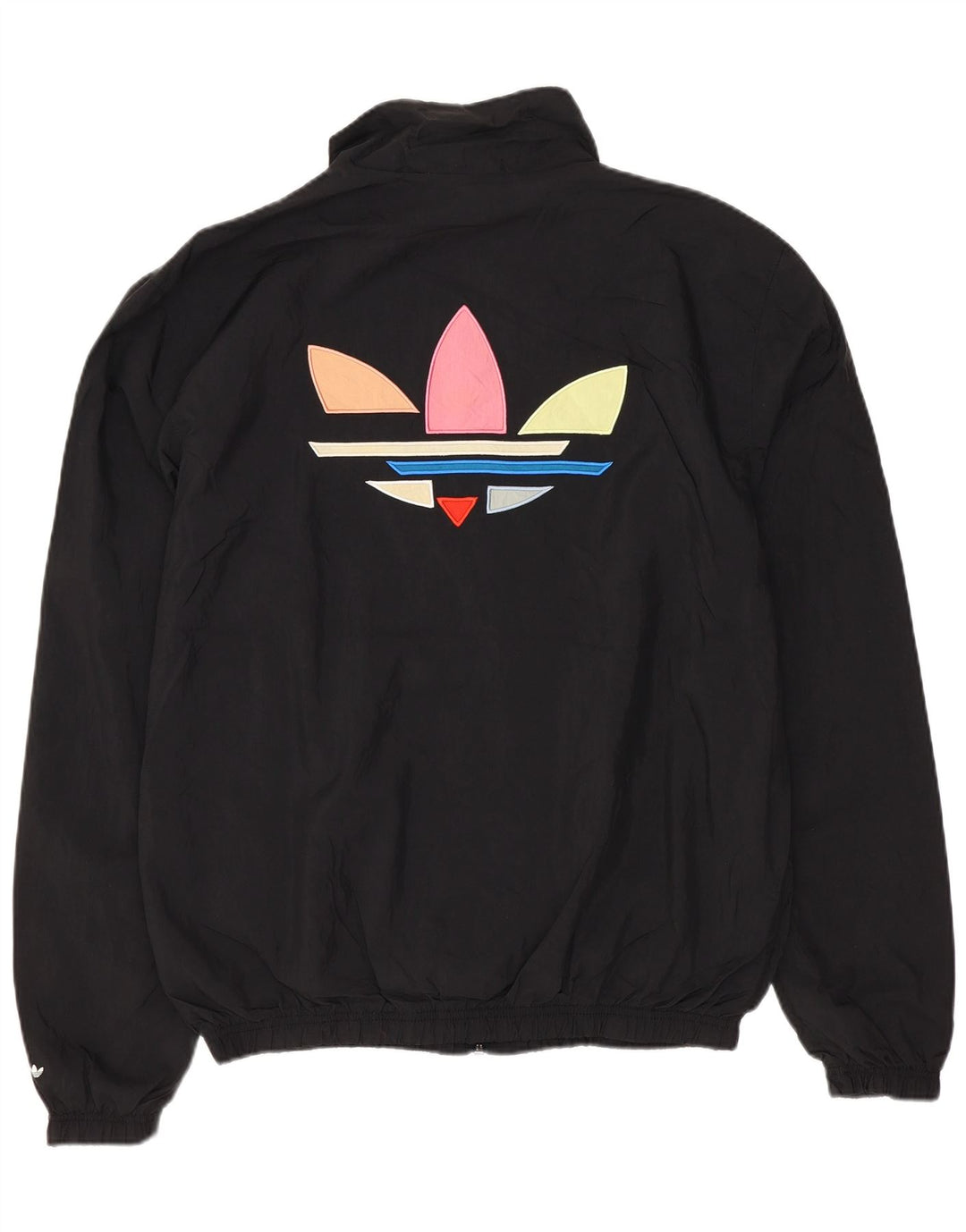 Adidas Herren Graphic Trainingsanzug Top Jacke XS Schwarz Polyamid