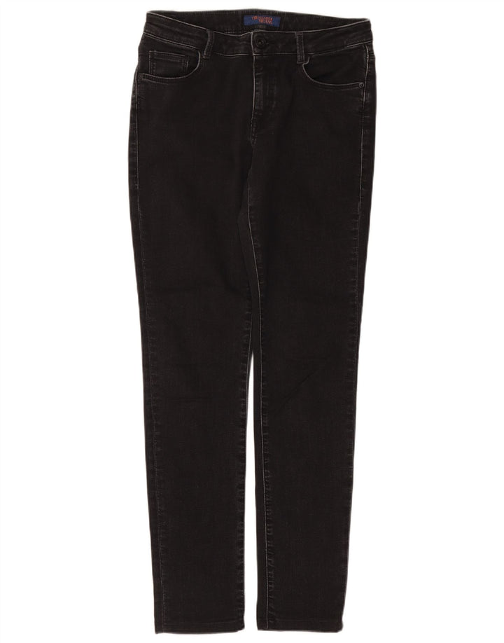 Trussardi Damen Skinny Jeans W28 L30 Grau