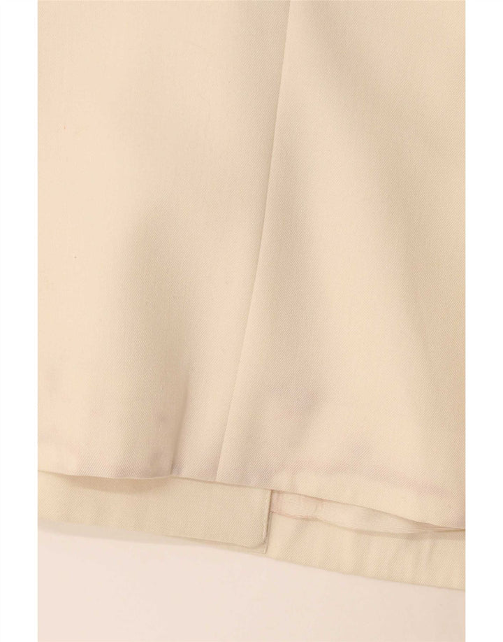 ALLUMETTE AC. Paris Zweireihiger Blazer für Damen, Gr. 12, Mittelbeige