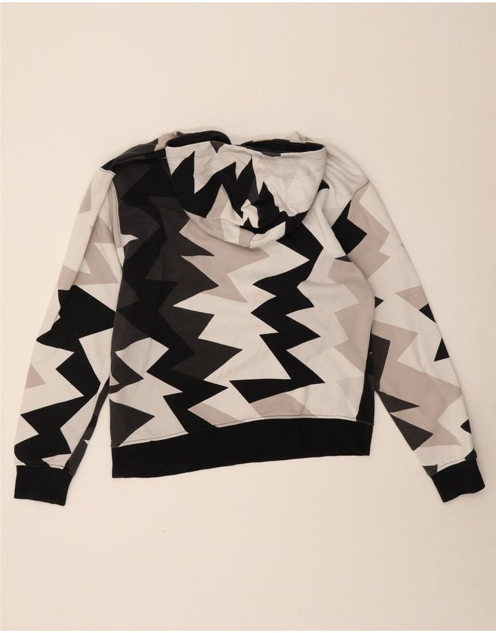 Jordan Herren-Kapuzenpullover, mittelgroße, mehrfarbige, geometrische Baumwolle