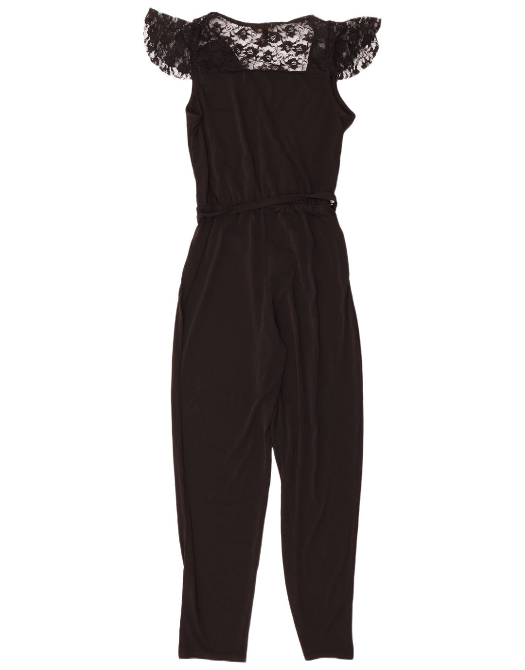 Lipsy Damen-Overall mit kurzen Ärmeln, UK-Größe 10, Größe S, Schwarz, Polyester