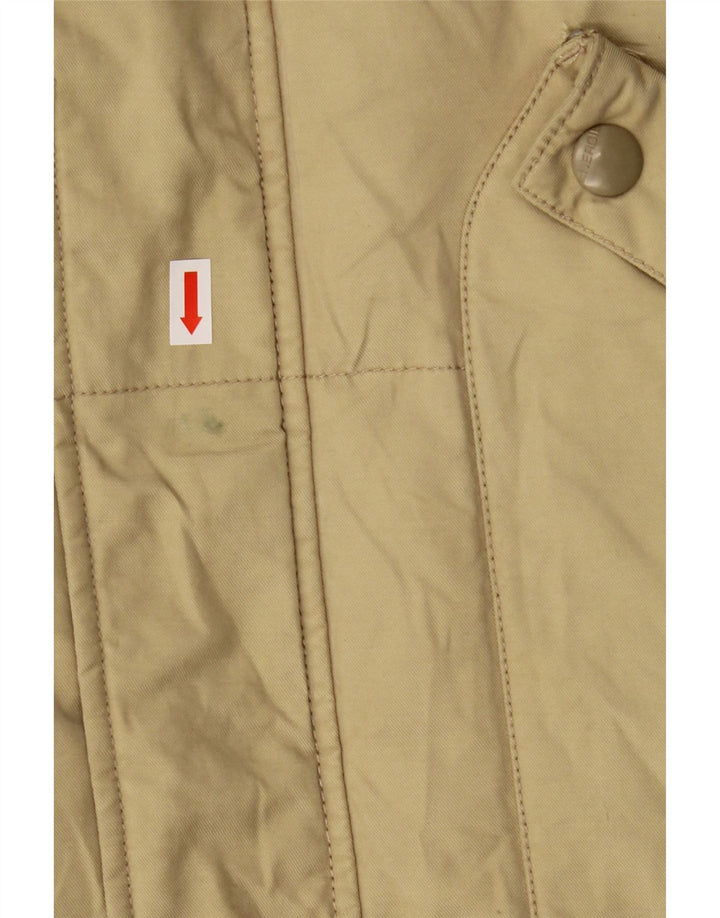 Energie Herren-Jacke mit Kapuze, gepolstert, UK 40, Größe L, beige, Nylon