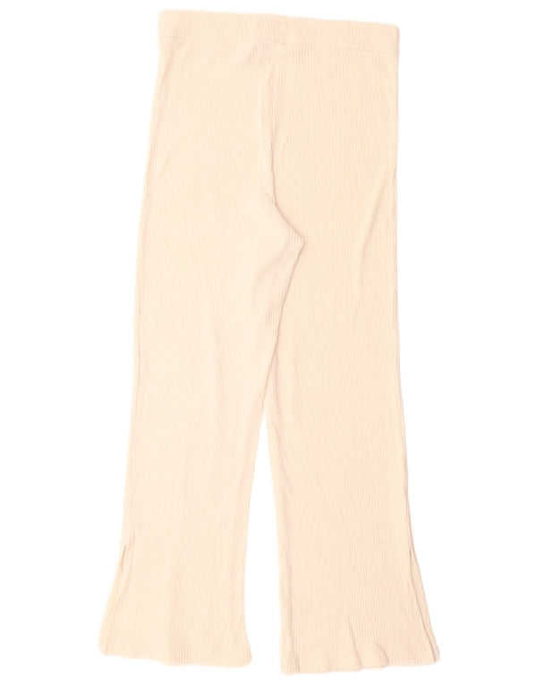 Zara Damen Trainingshose UK 18 XL Off White