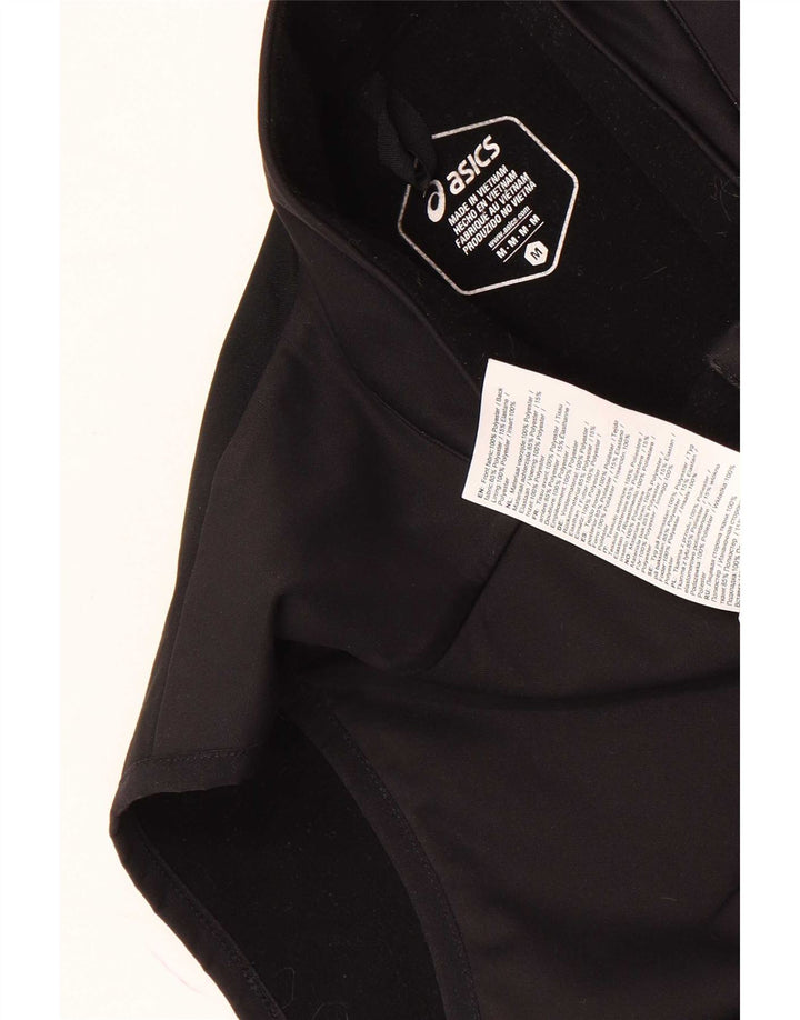 Asics Herren-Trainingsanzug, ärmellos, Jacke, Mittelschwarz, Polyester