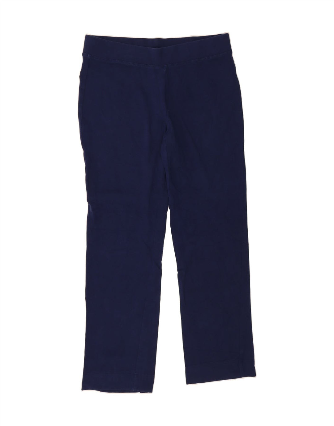 J. CREW Womens Tracksuit Trousers UK 14 Medium  Navy Blue Cotton Vintage J. Crew and Second-Hand J. Crew from Messina Hembry 