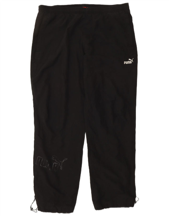 PUMA Herren-Trainingshose mit Grafik, groß, Schwarz, Polyester, Sport