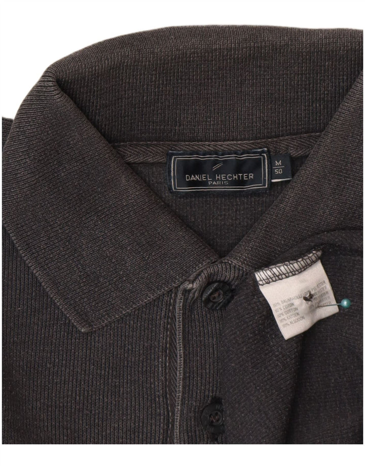 Daniel Hechter Herren-Pullover mit Rollkragen, IT 50, mittelgraue Baumwolle