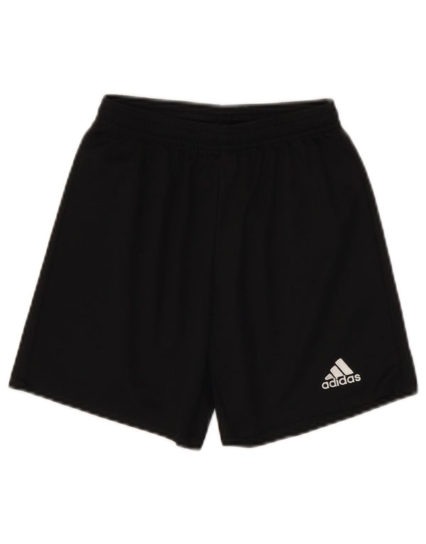 ADIDAS Climalite Sportshorts für Jungen, 9–10 Jahre, schwarzes Polyester