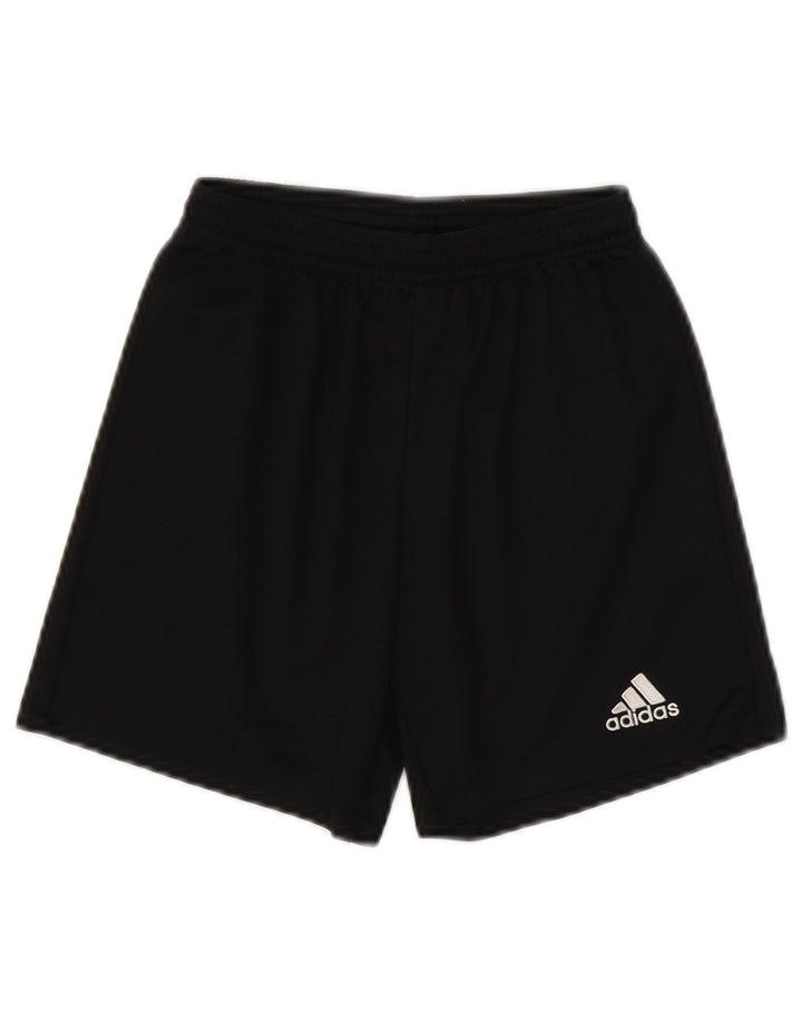 ADIDAS Climalite Sportshorts für Jungen, 9–10 Jahre, schwarzes Polyester