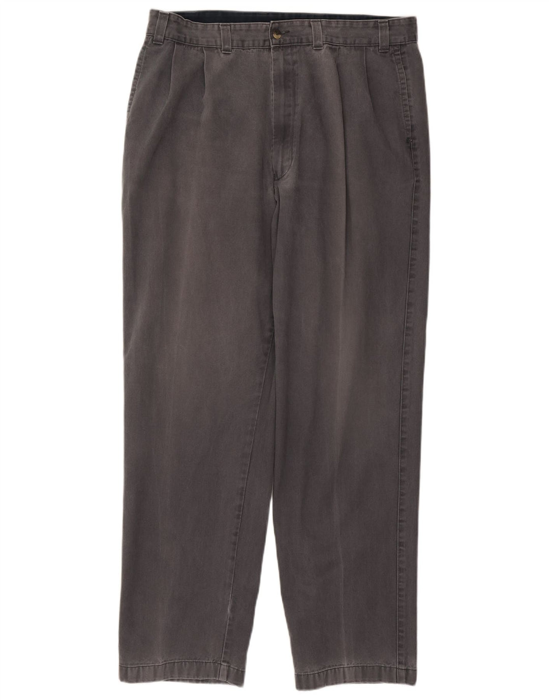 Marks & Spencer Herren-Chinohose mit Pegged, W38, L33, graue Baumwolle