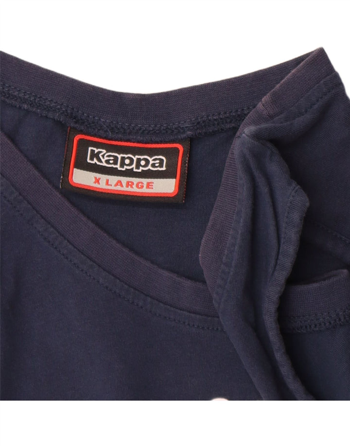 Kappa Herren Graphic Vest Top XL Marineblau