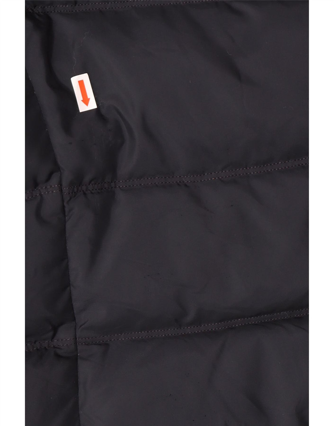 TOMMY HILFIGER Wattierter Damenmantel mit Kapuze, UK 10, Größe S, Marineblau, Polyester